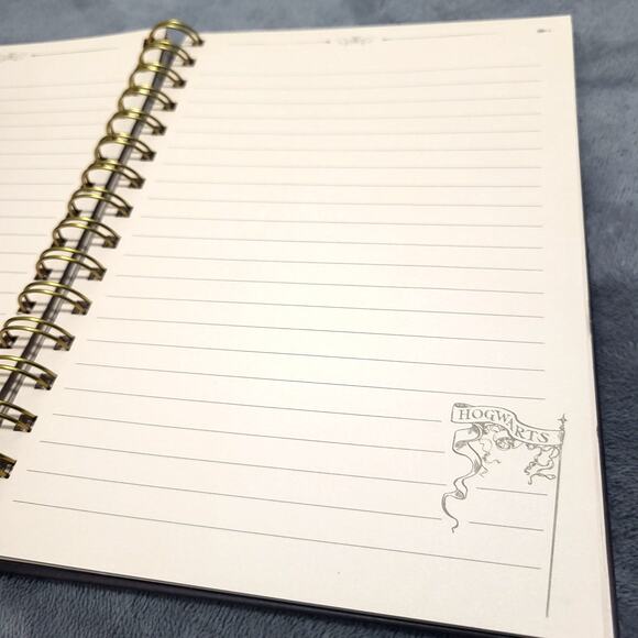 Harry Potter Hogwarts Crest Notebook & Feather Pen Set Journal Diary Book Wizard - Picture 5 of 16